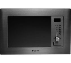 HOTPOINT MWH1221X Built-in Microwave with Grill - Stainless Steel